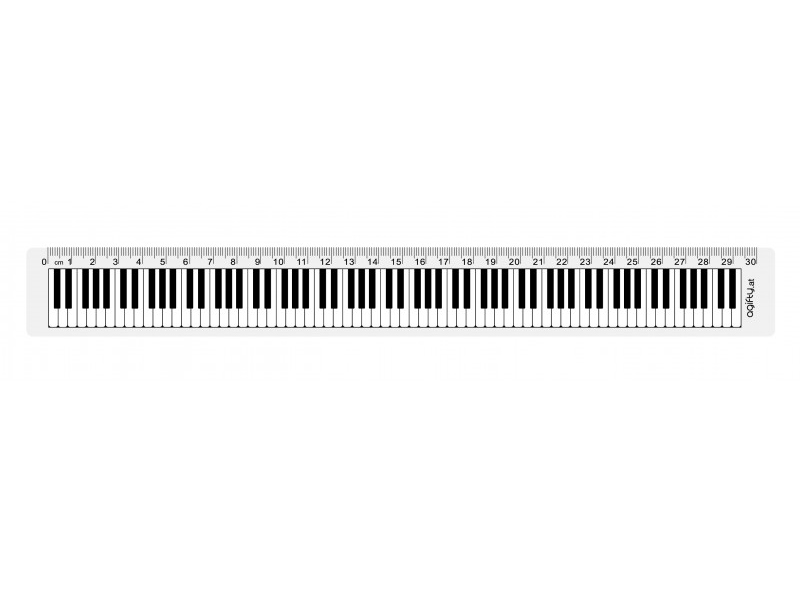 Lineal „Tastatur“